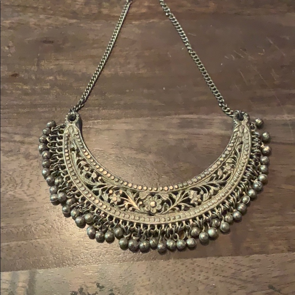 Beautiful silver necklace